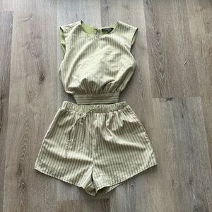 Green & Pink matching set